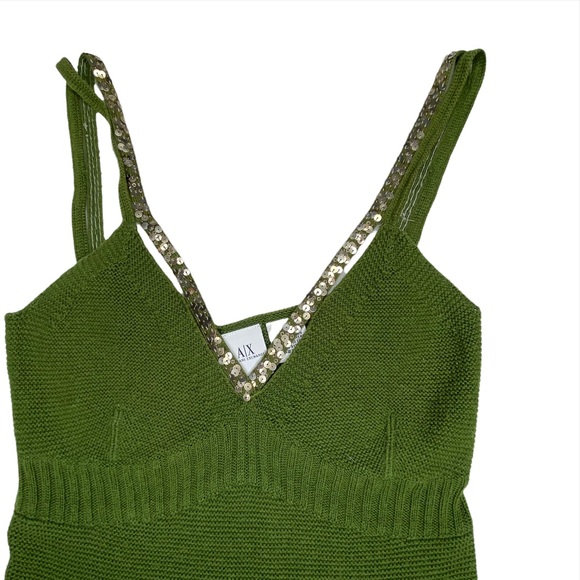 A/X Armani Exchange Knit Camisole green Medium - Picture 4 of 8